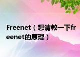 Freenet（想请教一下freenet的原理）