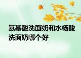 氨基酸洗面奶和水杨酸洗面奶哪个好