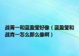 战菁一和蓝盈莹好像（蓝盈莹和战青一怎么那么像啊）