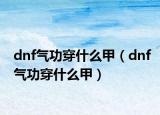 dnf气功穿什么甲（dnf气功穿什么甲）