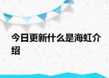今日更新什么是海虹介绍