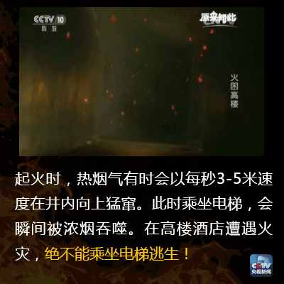 突遇大火如何正确自救？这份火灾自救指南请收好