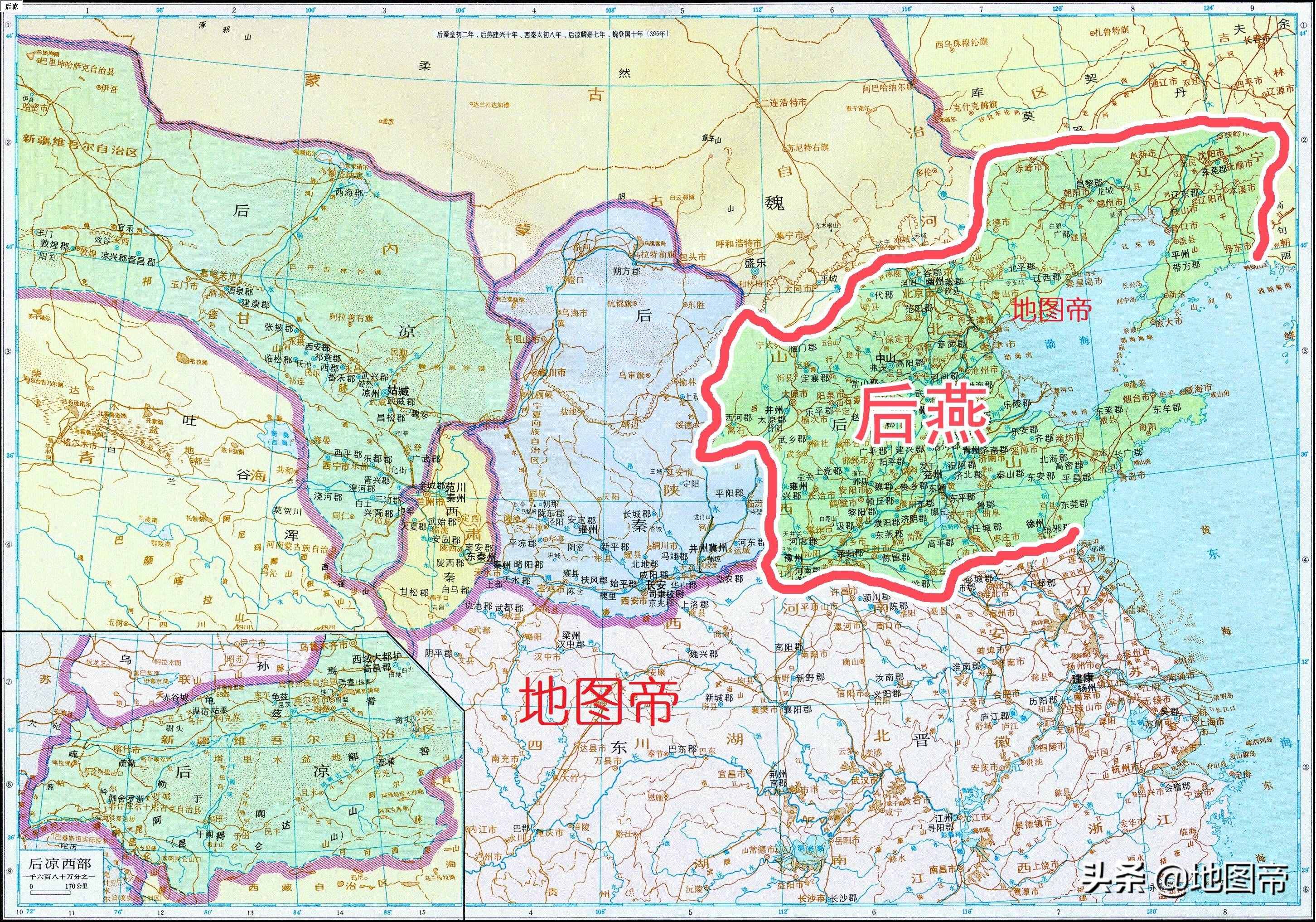 慕容复要复兴的燕国，历史上在哪？
