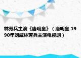 林芳兵主演《唐明皇》（唐明皇 1990年刘威林芳兵主演电视剧）