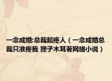 一念成婚:总裁超疼人（一念成婚总裁只准疼我 狸子木耳著网络小说）