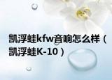 凯浮蛙kfw音响怎么样（凯浮蛙K-10）