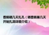 香肠晒几天扎孔（晒香肠第几天开始扎洞详细介绍）