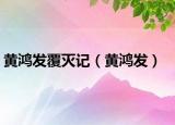 黄鸿发覆灭记（黄鸿发）