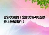 宫部美雪的（宫部美雪4周连续极上神秘事件）