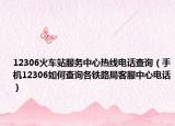 12306火车站服务中心热线电话查询（手机12306如何查询各铁路局客服中心电话）