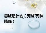 思域是什么（死域I死神降临）