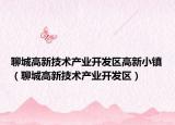 聊城高新技术产业开发区高新小镇（聊城高新技术产业开发区）