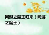 网游之魔王归来（网游之魔王）