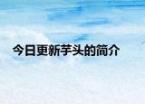 今日更新芋头的简介