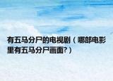 有五马分尸的电视剧（哪部电影里有五马分尸画面?）