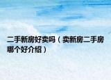 二手新房好卖吗（卖新房二手房哪个好介绍）