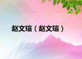 赵文瑄（赵文瑄）