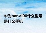 华为par-al00什么型号 是什么手机