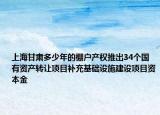 上海甘肃多少年的棚户产权推出34个国有资产转让项目补充基础设施建设项目资本金