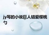 jy写的小说巨人错爱樱桃勺