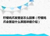 柠檬鸡爪发苦是怎么回事（柠檬鸡爪会苦是什么原因详细介绍）