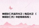 神探狄仁杰温开内卫（梅花内卫 《神探狄仁杰》中的特务机构）