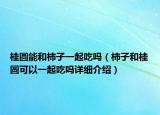 桂圆能和柿子一起吃吗（柿子和桂圆可以一起吃吗详细介绍）