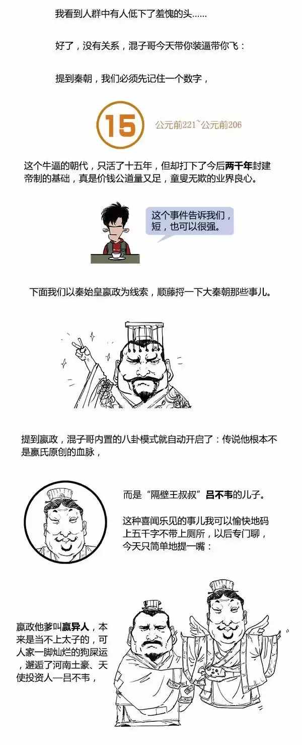 分分钟看完秦朝史