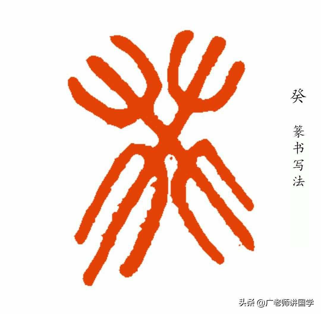 神秘的“天干地支”二十二字详解之“癸”