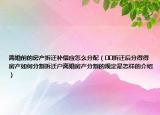 离婚前的房产拆迁补偿应怎么分配（﻿﻿拆迁后分得得房产如何分割拆迁户离婚房产分割的规定是怎样的介绍）