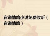 官道情路小说免费收听（官道情路）