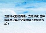 立体绿化构造做法（立体绿化 各种构筑物及其它空间结构上的绿化方式）