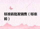 标准砖批发销售（标准砖）