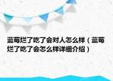蓝莓烂了吃了会对人怎么样（蓝莓烂了吃了会怎么样详细介绍）