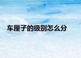 车厘子的级别怎么分