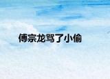 傅宗龙骂了小偷