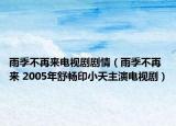 雨季不再来电视剧剧情（雨季不再来 2005年舒畅印小天主演电视剧）