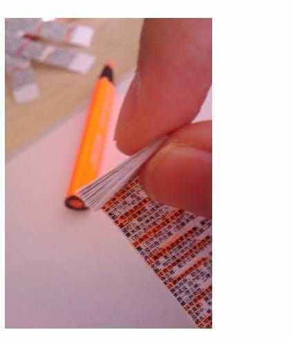 帮学渣特制的考试小抄制作方法
