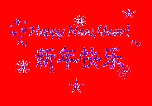 Happy New Year！新年快乐！