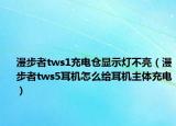 漫步者tws1充电仓显示灯不亮（漫步者tws5耳机怎么给耳机主体充电）