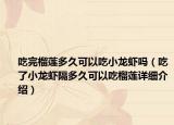 吃完榴莲多久可以吃小龙虾吗（吃了小龙虾隔多久可以吃榴莲详细介绍）
