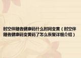 时空伴随者健康码什么时间变黄（时空伴随者健康码变黄码了怎么恢复详细介绍）
