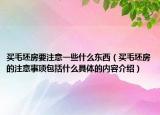 买毛坯房要注意一些什么东西（买毛坯房的注意事项包括什么具体的内容介绍）