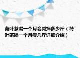 荷叶茶喝一个月会减掉多少斤（荷叶茶喝一个月瘦几斤详细介绍）