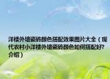 洋楼外墙瓷砖颜色搭配效果图片大全（现代农村小洋楼外墙瓷砖颜色如何搭配好?介绍）