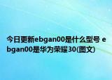 今日更新ebgan00是什么型号 ebgan00是华为荣耀30(图文)