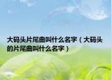 大码头片尾曲叫什么名字（大码头的片尾曲叫什么名字）
