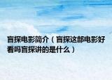 盲探电影简介（盲探这部电影好看吗盲探讲的是什么）