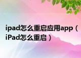 ipad怎么重启应用app（iPad怎么重启）