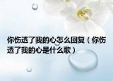 你伤透了我的心怎么回复（你伤透了我的心是什么歌）